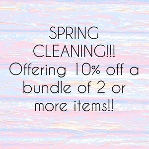 🌸🌸 SPRING CLEANING!!!! 🌸🌸